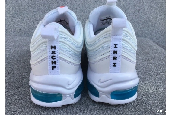 Air Shoes' 97 'Jesus White Nike INRI Max Custom x Blue MSCHF 921826-101JSUS. x 0716